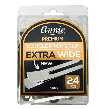 ANNIE Premium Large Double Prong Clips (24pcs/pack) sareya bauty supply store in calgary